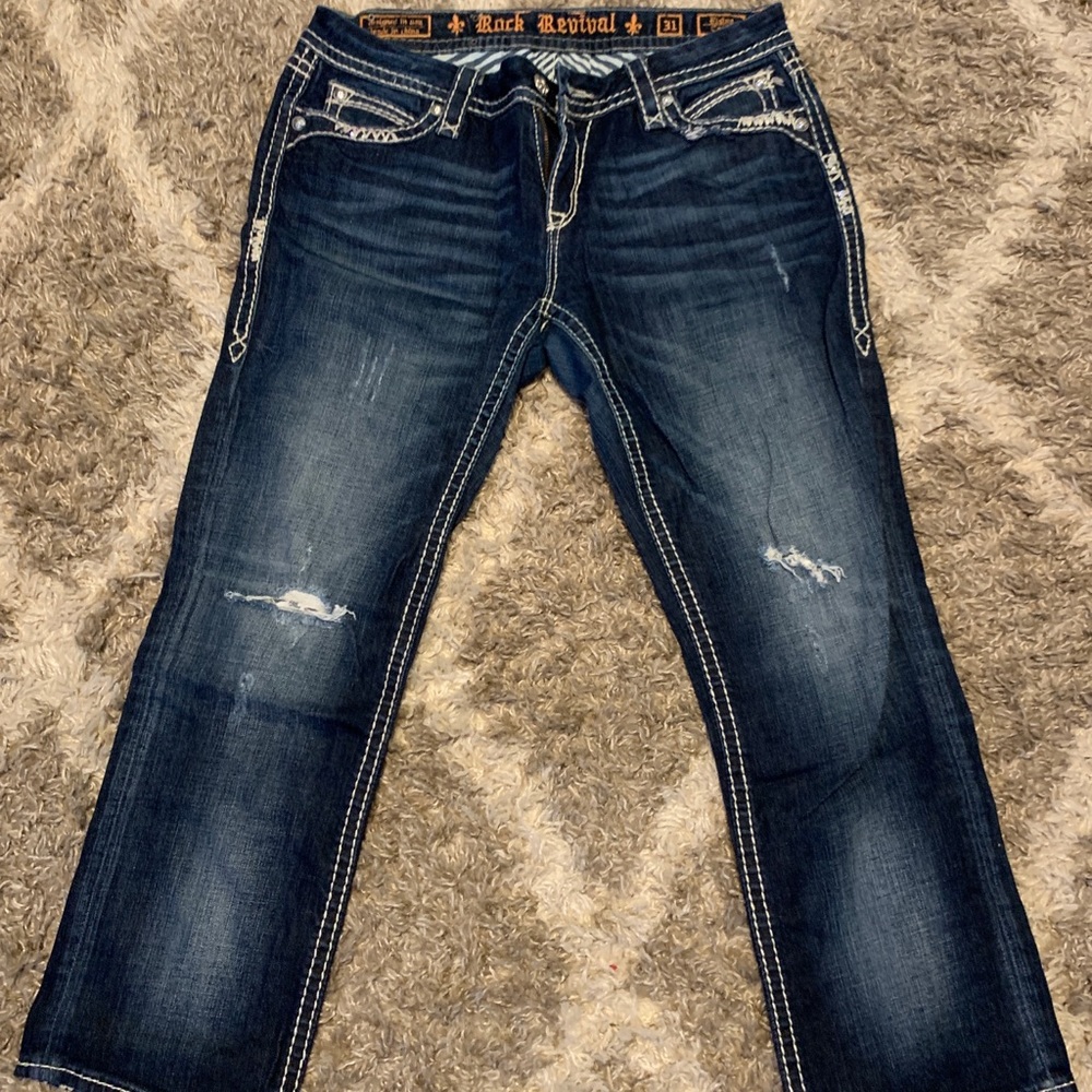 Rock Revival Capris
